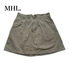 MHL.（マーガレット・ハウエル）カーキ　スカート