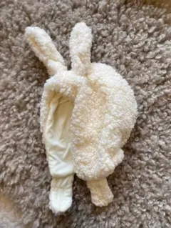 うさ耳　ボンネット