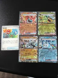 オーガポンex 4種＋鬼の仮面 セット ポケモンカード