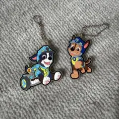 パウ・パトロール パウっとひかる!ラバーマスコット 2点セット
