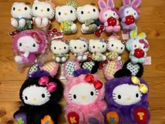 ハローキティ　ぬいぐるみ　高さ約13〜30cm タグ付　15体　まとめ売り