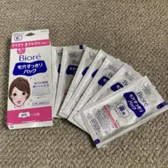 ビオレ　毛穴すっきりパック　鼻用開封済のサムネイル