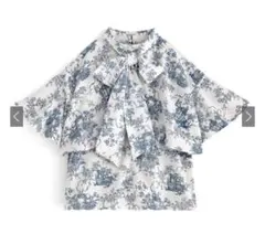 GRL ブラウス 青 ブルー