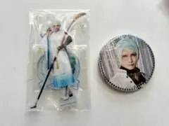 刀剣乱舞ミュージカル 目出度歌誉花舞 巴形薙刀 アクリルスタンド缶バッジセット