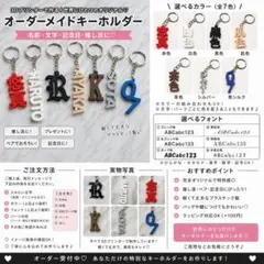 [オリジナルデザイン]ネームプレートハンドメイド　キーホルダープレゼント　ギフト