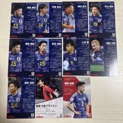 サッカー日本代表チップス2024 トレーディングカードセット