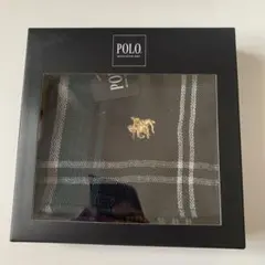 Polo チェック柄ハンカチ