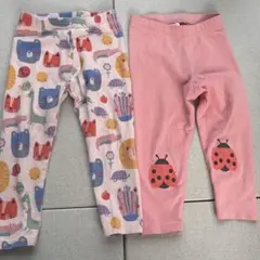 next 動物柄・てんとう虫レギンスセット 2点