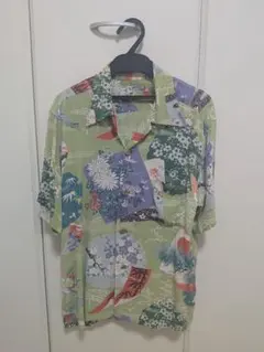 サンサーフ 和柄アロハ 月夜の柳と白鷺 /XLサイズ サンサーフ 和柄アロハ 月夜の柳と白鷺 /XLサイズ - メルカリ