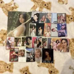 TWICE ジヒョ チェキ トレカ ブロマイド まとめ売り