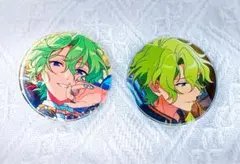 巴日和 缶バッジ2点