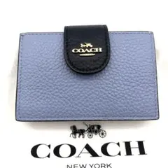 【新品】✨COACHアコーディオンカードケース