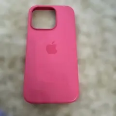 Apple 正規品 iPhone15pro用 シリコーンケース ピンクのサムネイル
