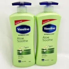 【新品未開封】ヴァセリン　アロエ　モイスチャー　ボディローション×2本まとめ売り