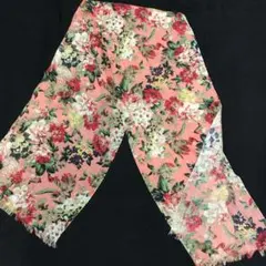 ★最終価格★花柄　大判ストール