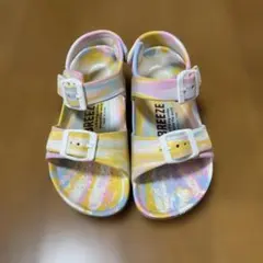 BREEZE サンダル　レインボー　18cmのサムネイル