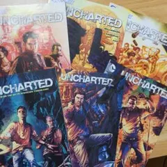 Uncharted 3 アンチャーテッド　漫画　コミック　雑誌　6冊セット