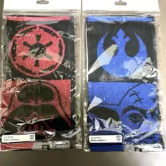 スターウォーズ　ミニタオル　2枚セット　タオルハンカチ　東京ディズニー