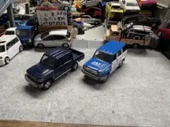 トミカ　トヨタ　ランドクルーザー70 ミニカー　まとめ売り　2台セットのサムネイル