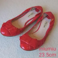 【値下げ　セール】MIU MIU フラット シューズのサムネイル