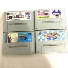 スーパーファミコン ソフト 4本セット