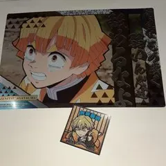 鬼滅の刃　我妻 善逸　名言ポスター　パック ver.　ビックリマンチョコ　シール