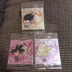 【未開封】ドラゴンボール ウエハースシール ３枚組 ER W17-20等