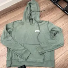 Abercrombie & Fitch フード付きパーカーオリーブグリーン