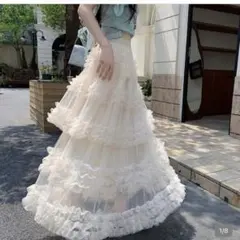 SHEIN 65546564 チュールスカート