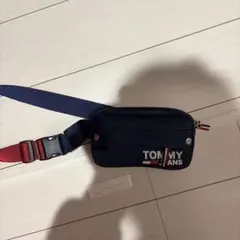TOMMY HILFIGER ネイビー ショルダーバッグ