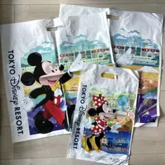 ディズニーリゾート＊ショップ袋　ショッピングバッグ3枚　ミッキー ミニー