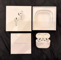 【極美品】Apple AirPods第4世代 (ANC搭載) ・ケース付