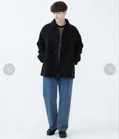 BEAMS HER ショートコート　 ステンカラーコート