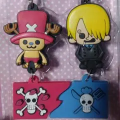 パンソンワークス ONE PIECE ペアストラップ キーホルダー