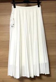未使用☆ユニクロ☆シフォンプリーツスカート