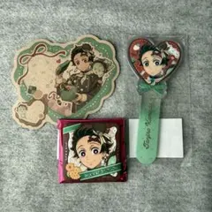 鬼滅の刃　竈門炭治郎　バレンタイン　ロリポップアクリルスティック　 缶バッジ