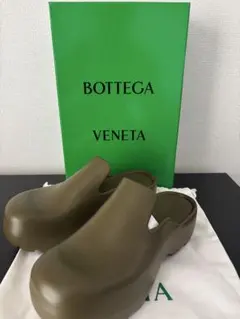 BOTTEGA VENETA クロッグサンダル オリーブグリーン　43のサムネイル