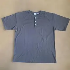 Goodwear ヘンリーネック 半袖Tシャツ XL ブラウンのサムネイル