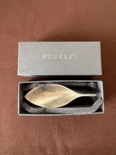 能作 NOUSAKU 錫製 リーフ型 茶さじのサムネイル