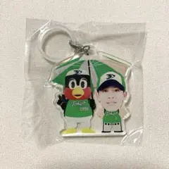 東京ヤクルトスワローズ 相合傘チャーム 内山壮真 つば九郎