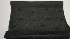 黒の帯揚げ 花9