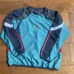 adidas ピステ・ウィンドブレーカー 140 美品　シャカシャカ