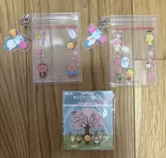 【新品未使用】コジコジ×チアパンダ 桜コレクションシール＆ジッパーケースセット