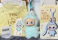 Labubu Pin for Love series イニシャル i