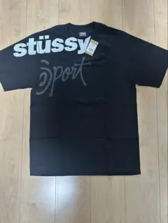 STUSSY SPORT ロゴ Tシャツ ネイビー Mサイズ 国内正規品 - メルカリ