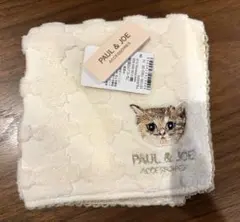 ポール&ジョー タオル ハンカチ 猫