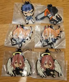 チェンソーマン　一番くじ　I賞　ラバーチャーム6個セット