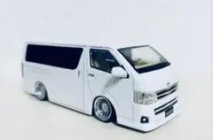 1/64 トヨタ ハイエース ローダウン 改 ツライチ - メルカリ