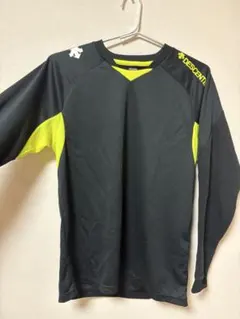 DESCENTE 長袖ウェア ブラック/イエロー