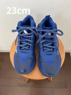 【美品】adidas バスケットボールシューズ　子供用23cm